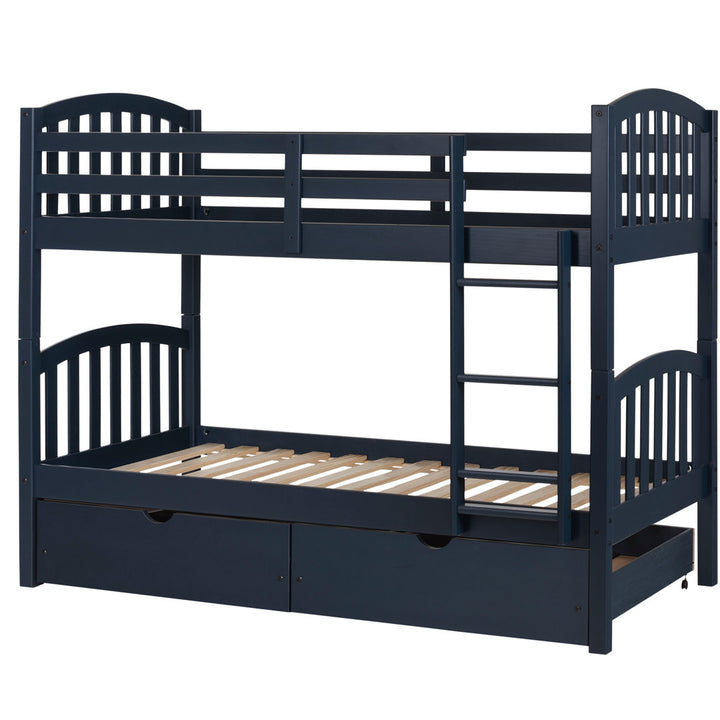 Emyree Twin Bunk Bed Harriet Bee
