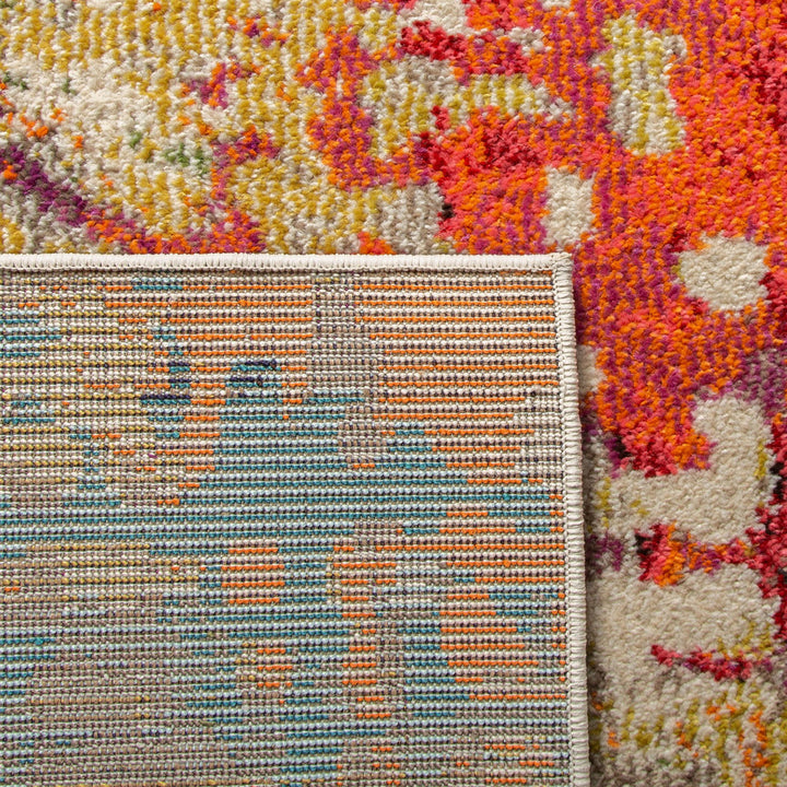 Felty Abstract Ivory/Multi Area Rug Langley Street® Rug Size: Square 11'