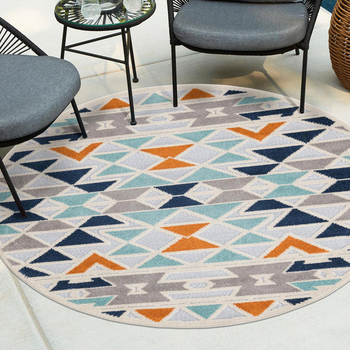 Aceves Kids Rug Greyleigh™ Baby & Kids Rug Size: Round 3'3"