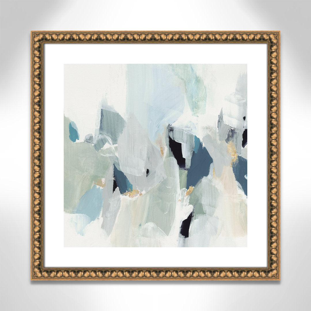Little Talks III' by Isabelle Z - Painting Print Casa Fine Arts Size: 24.75" H x 24.75" W x 1.13" D Format: Gold Bead Framed Paper