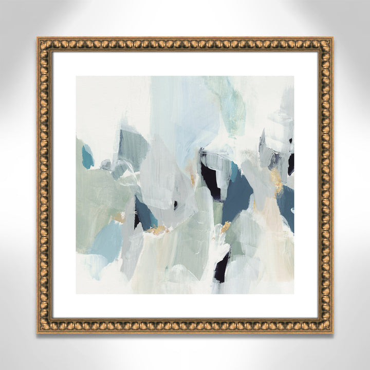 Little Talks III' by Isabelle Z - Painting Print Casa Fine Arts Size: 24.75" H x 24.75" W x 1.13" D Format: Gold Bead Framed Paper
