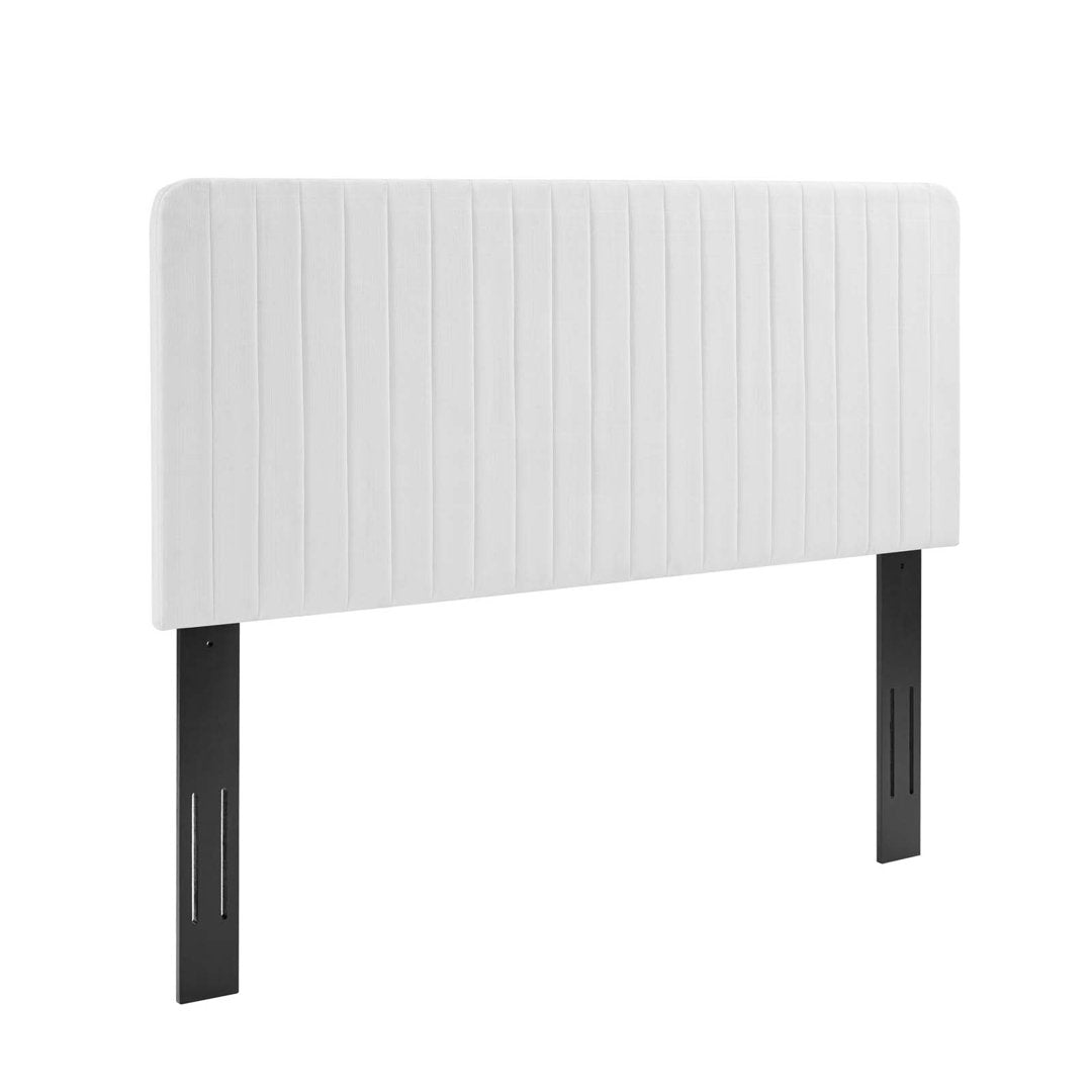 Milenna Channel Tufted Headboard Mercer41 Color: Gray Size: Twin