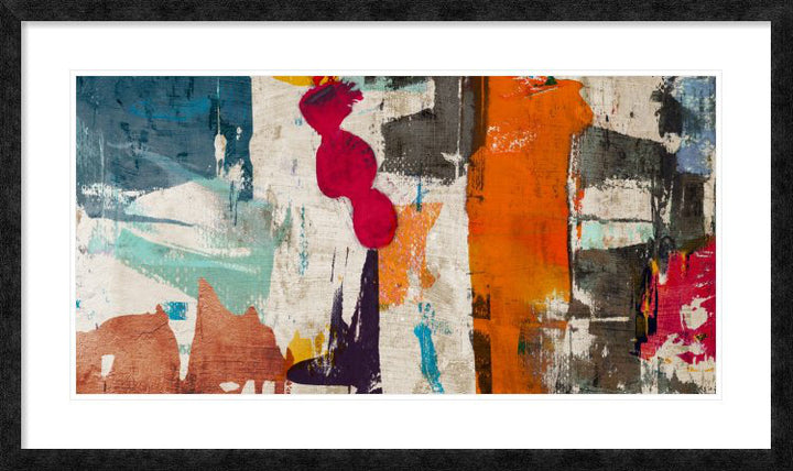 'Colors Royale' by Munson Framed Painting Print Global Gallery Size: 26" x 44" x 1.5" D