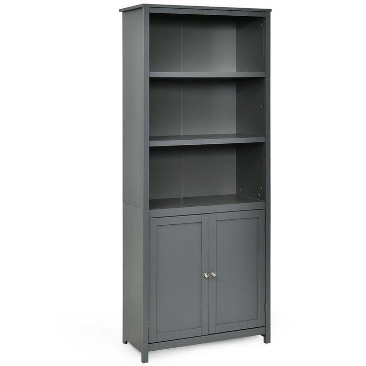 Aydan 71.5" H x 29" W Standard Bookcase Three Posts™ Color: Gray