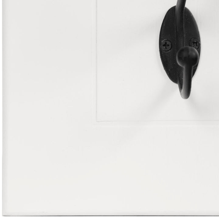 3 - Hook Wall Hook (Set of 3) Red Barrel Studio® Color: White