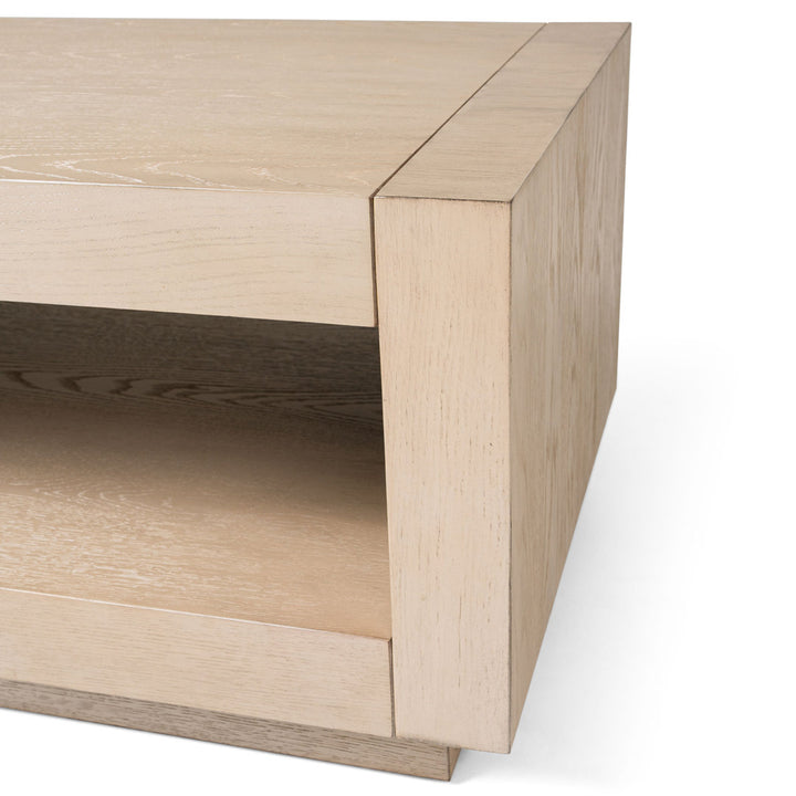 Maven Lane Maven Lane Contemporary Wooden Coffee Table Maven Lane Color: Refined White