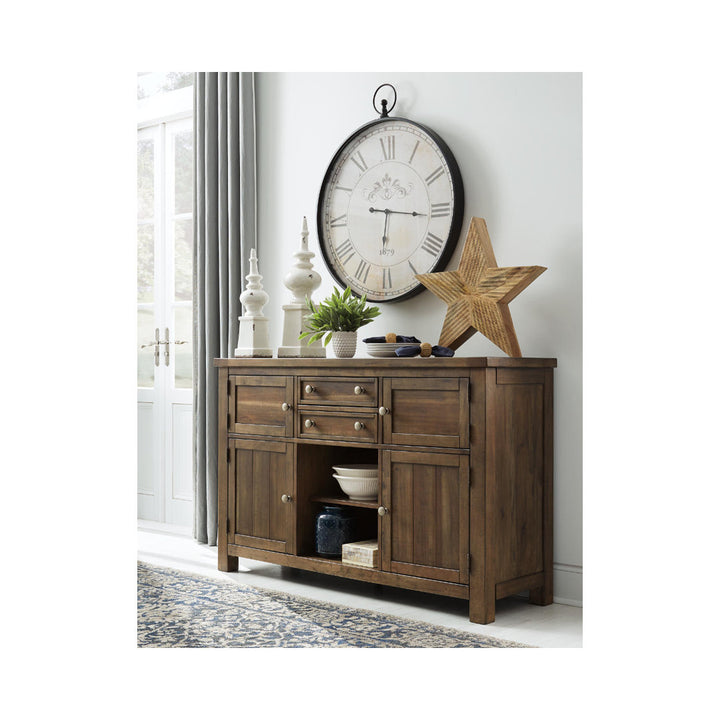 Goulven 56" Wide 2 Drawer Sideboard Gracie Oaks