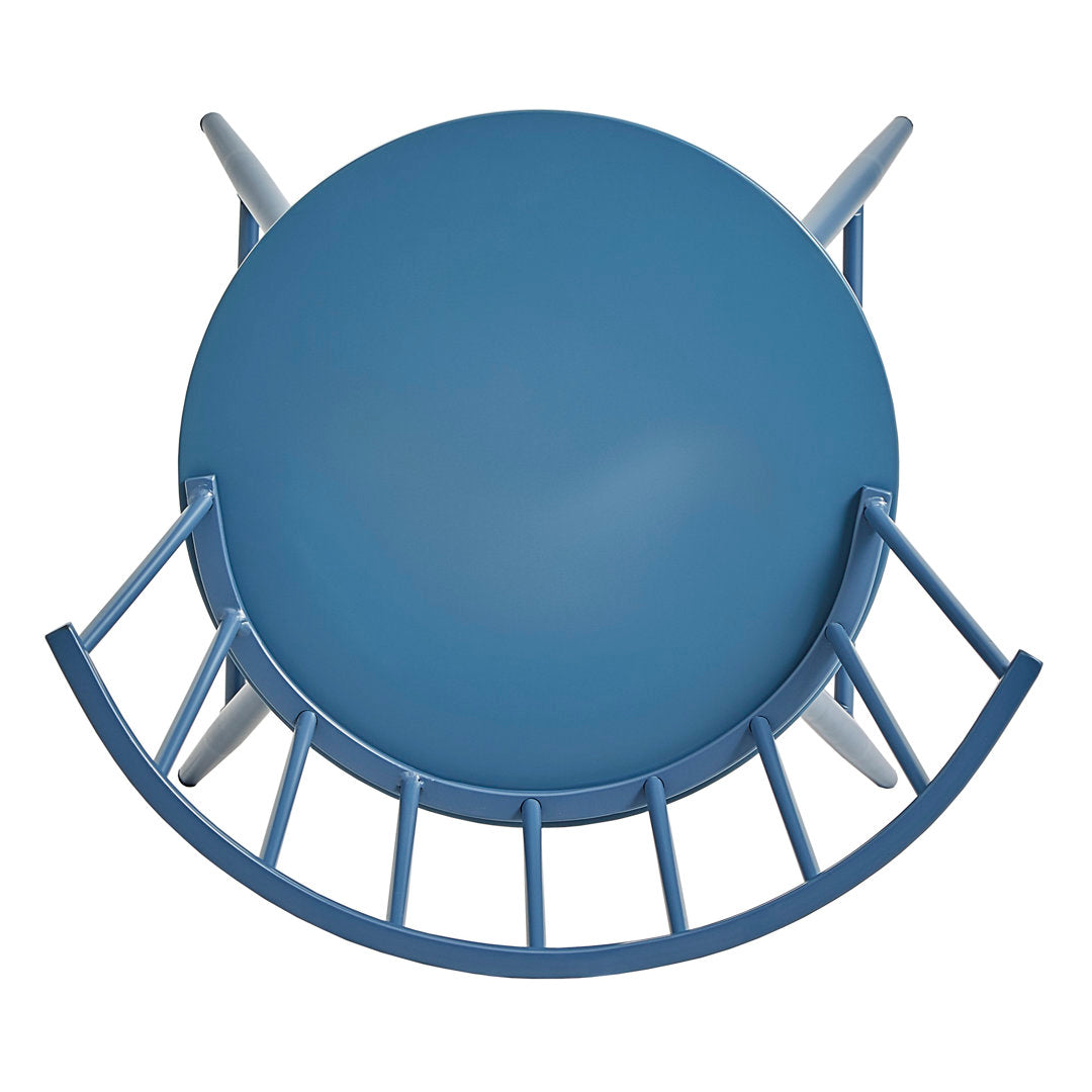 Johanna Metal Side Chair (Set of 2) Laurel Foundry Modern Farmhouse® Color: Bluesteel