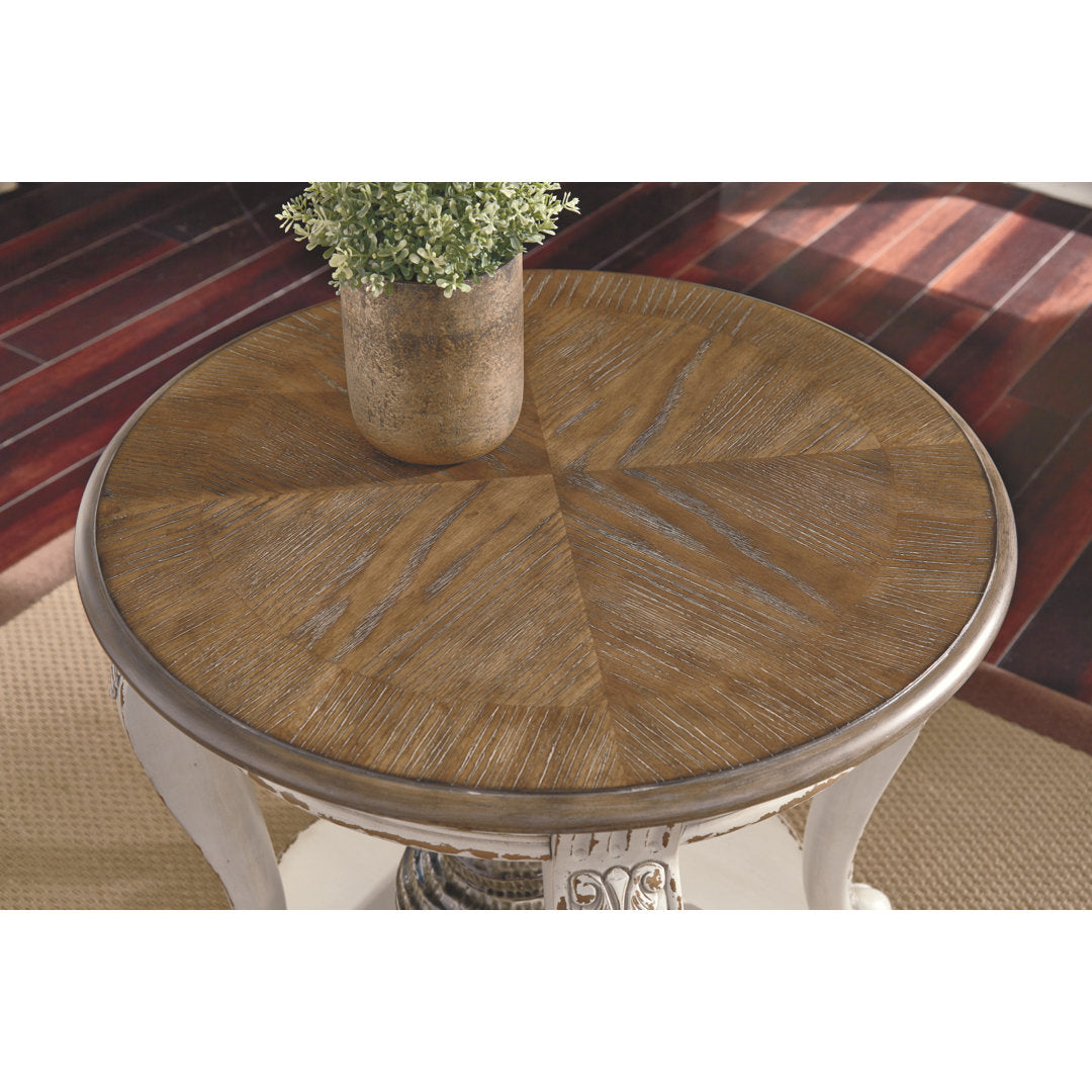 Hayley End Table with Storage Kelly Clarkson Home