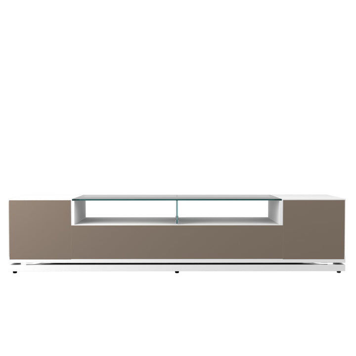 Graidy TV Stand for TVs up to 70" Ebern Designs Color: White Gloss