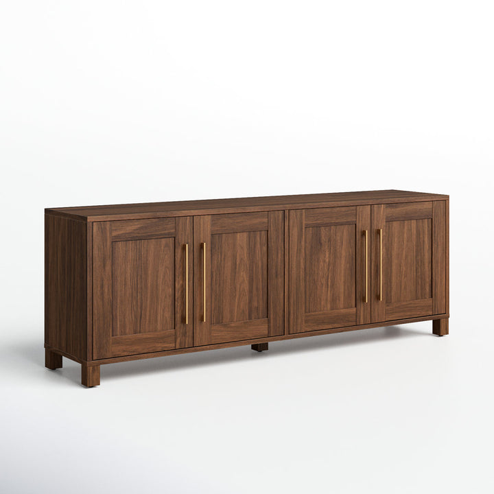 Chabot TV Stand for TVs up to 78" Latitude Run® Color: Walnut