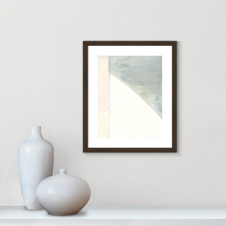 In Neutral I - Painting Print Joss & Main Size: 19" H x 16" W x 0.75" D Format: Walnut Wood Framed Paper