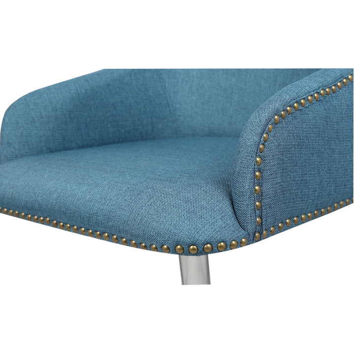 Aanshi Task Chair Lark Manor™ Upholstery Color: Teal