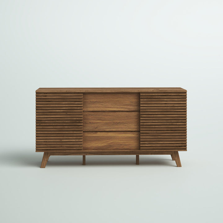 Carson Carrington Lagered Sideboard Buffet Table Mercury Row®