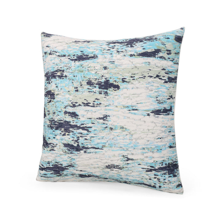 Jordana Square Pillow Cover & Insert Le Pouf Color: Teal