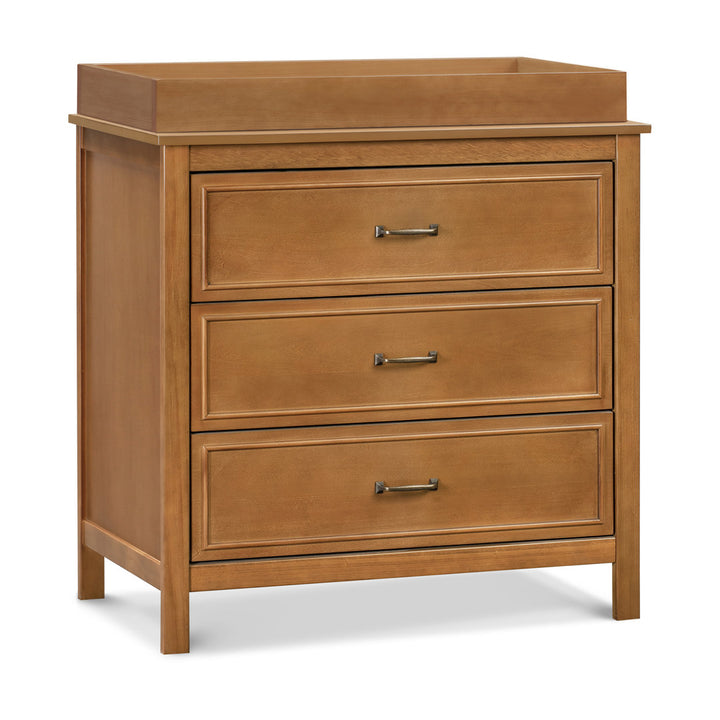 Charlie 3 Drawer Dresser daVinci Color: Chestnut