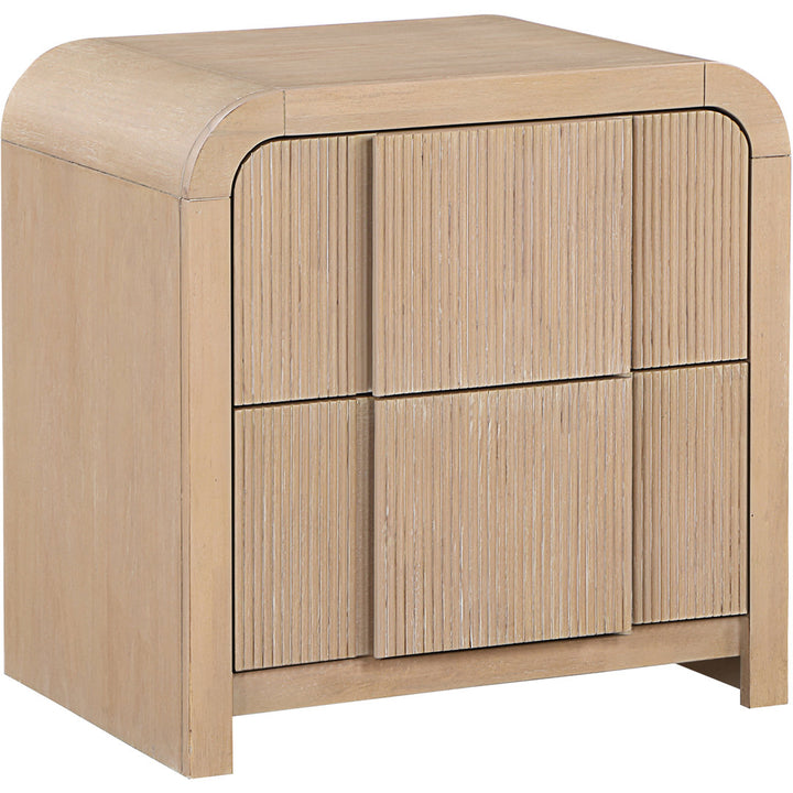 Ishana Solid Wood Nightstand Wrought Studio™ Color: Natural