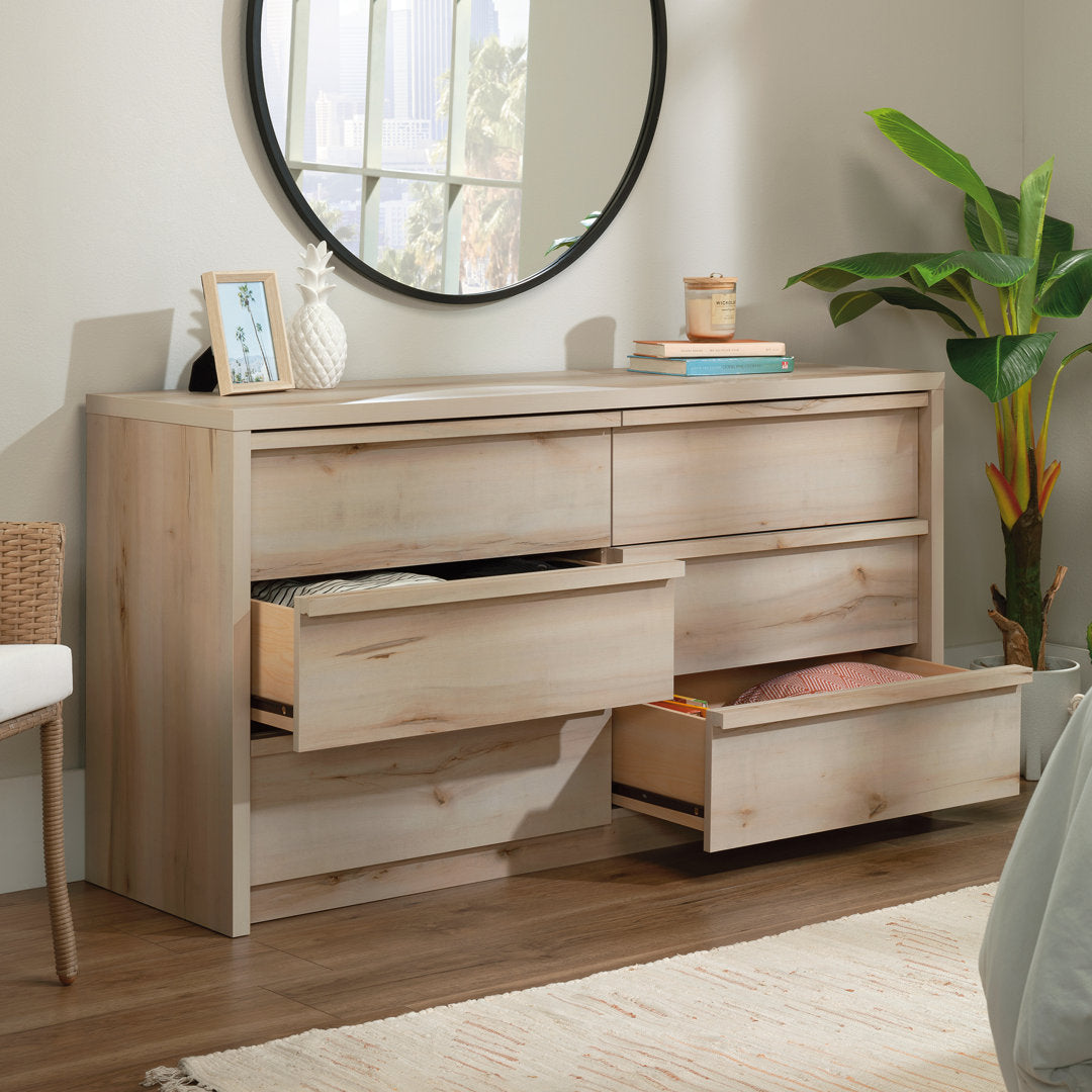 Holtzlander Double Dresser Union Rustic Color: Pacific Maple