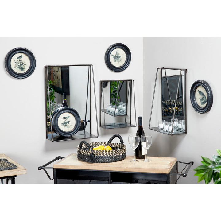3 Piece Rosen with Shelves Mirror Set Joss & Main