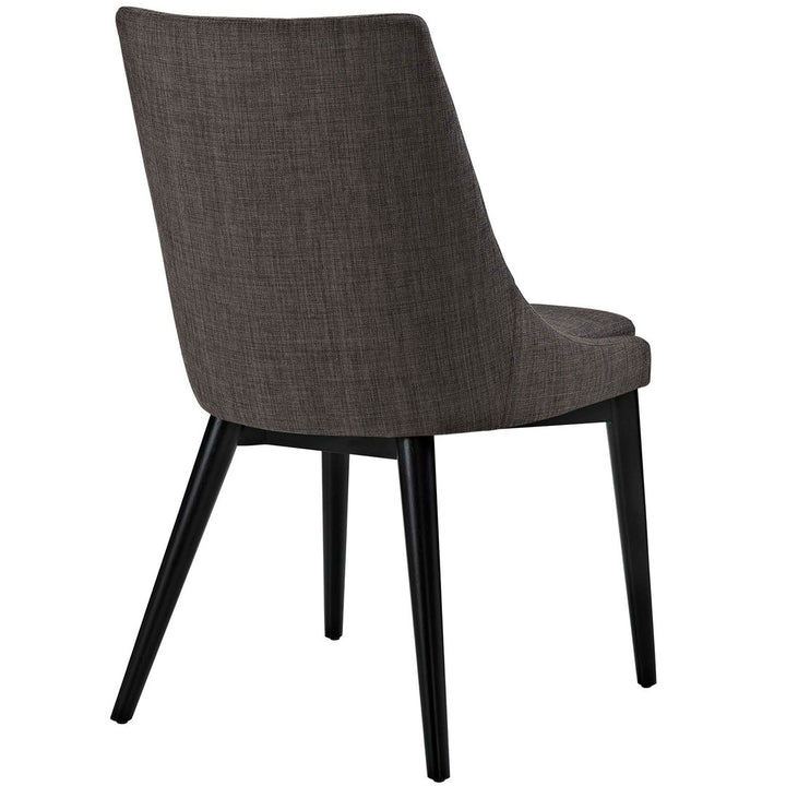 Modway Viscount Dining Chair Koala Company Fabric: Brown 100% Polyester