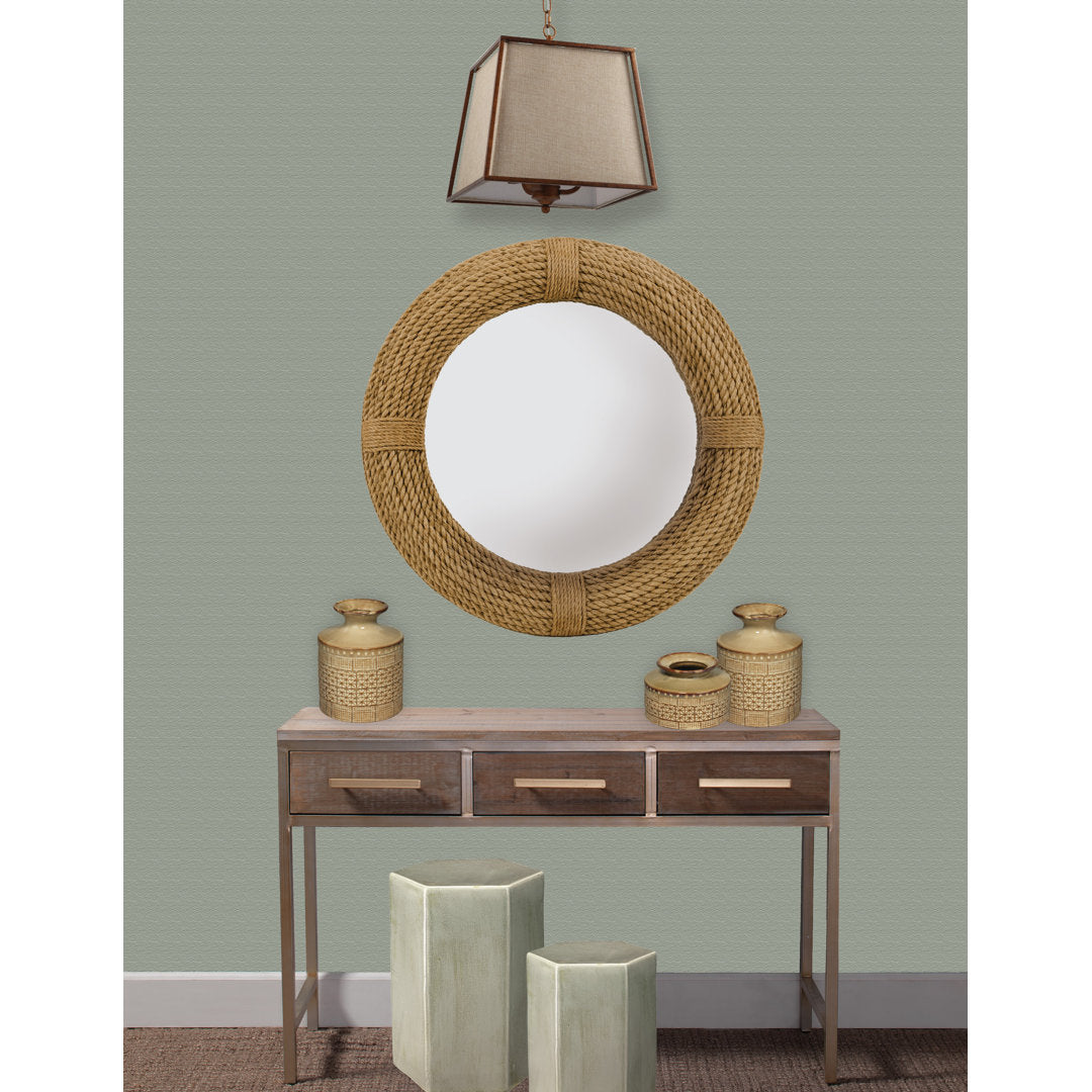 Alyene Round Accent Wall Mirror Longshore Tides