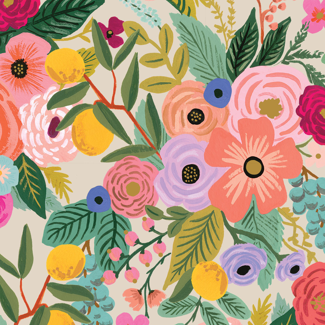 Rifle Paper Co. x Cloth & Company Bristol Armchair Rifle Paper Co. x Cloth & Company Body Fabric: Rpc Garden Party Garden Linen