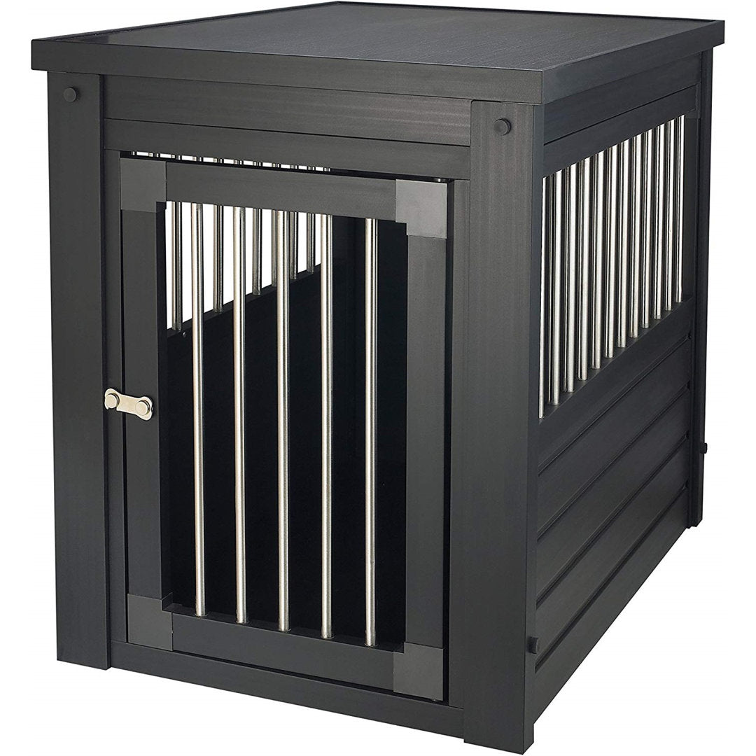 Southwick ECOFLEX® Furniture-Style Dog Crate – End Table Design Archie & Oscar™ Color: Espresso Size: Small (22" H x 18.1" W x 23.6" D)