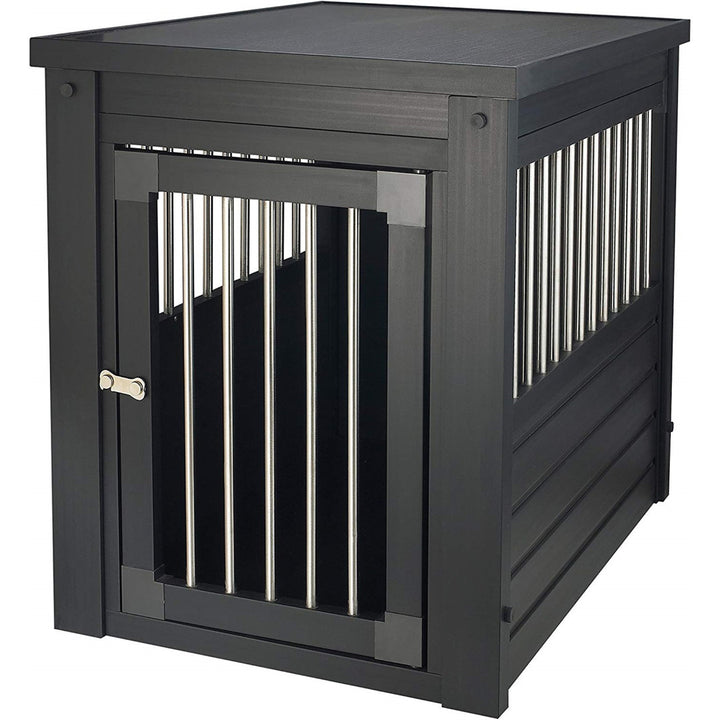 Southwick ECOFLEX® Furniture-Style Dog Crate – End Table Design Archie & Oscar™ Color: Espresso Size: Small (22" H x 18.1" W x 23.6" D)