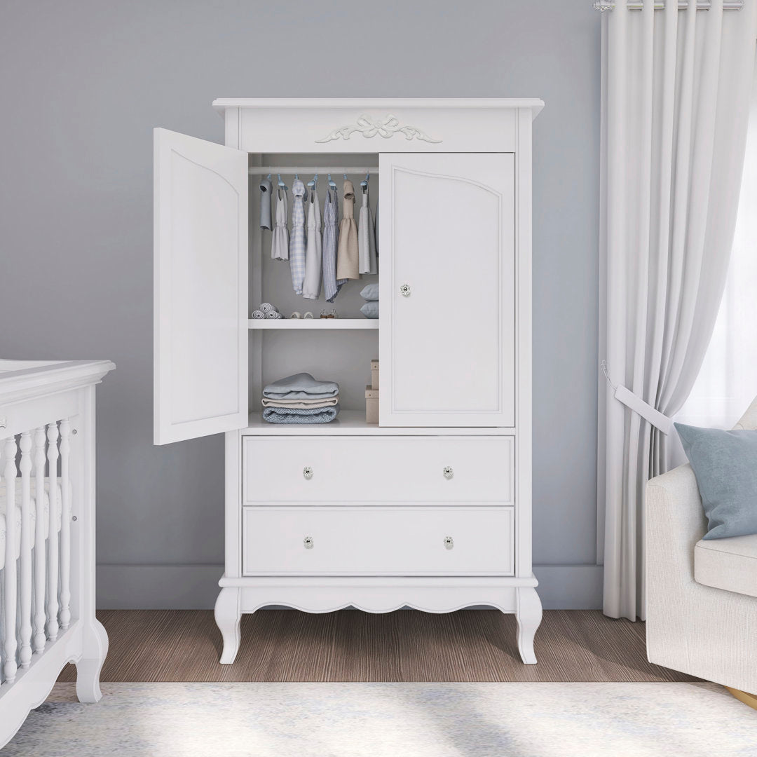 Aurora Armoire Evolur Color: Frost
