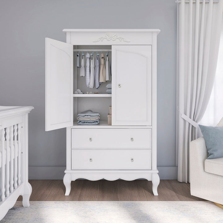 Aurora Armoire Evolur Color: Frost