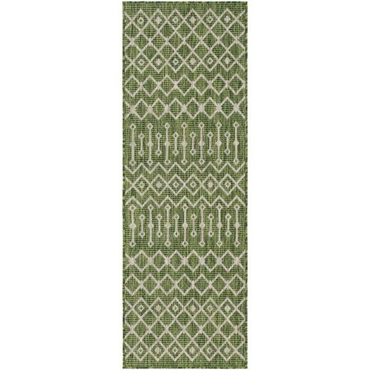 Adley Southwestern Green/Beige Indoor/Outdoor Area Rug Gracie Oaks Rug Size: Runner 2' x 6'1"