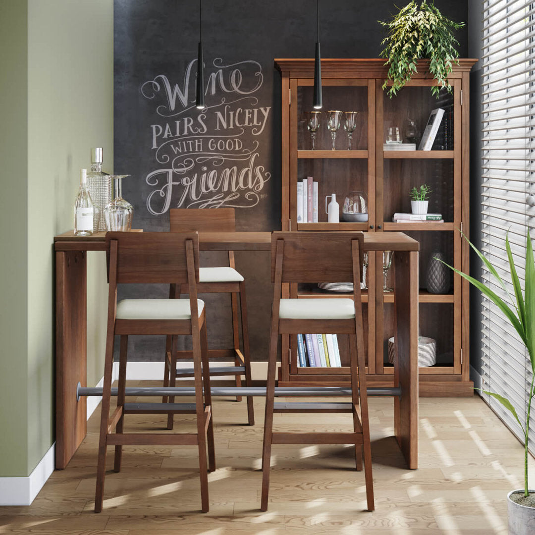 Gourmet Counter Height Pub Table Artefama