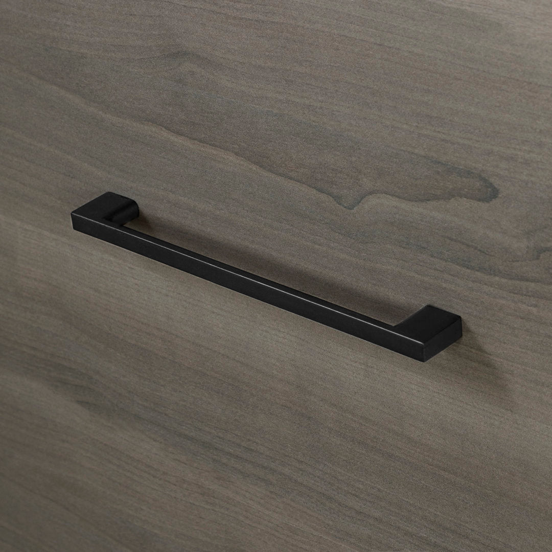 Gravity 2 - Drawer Nightstand South Shore Color: Gray Maple/Black