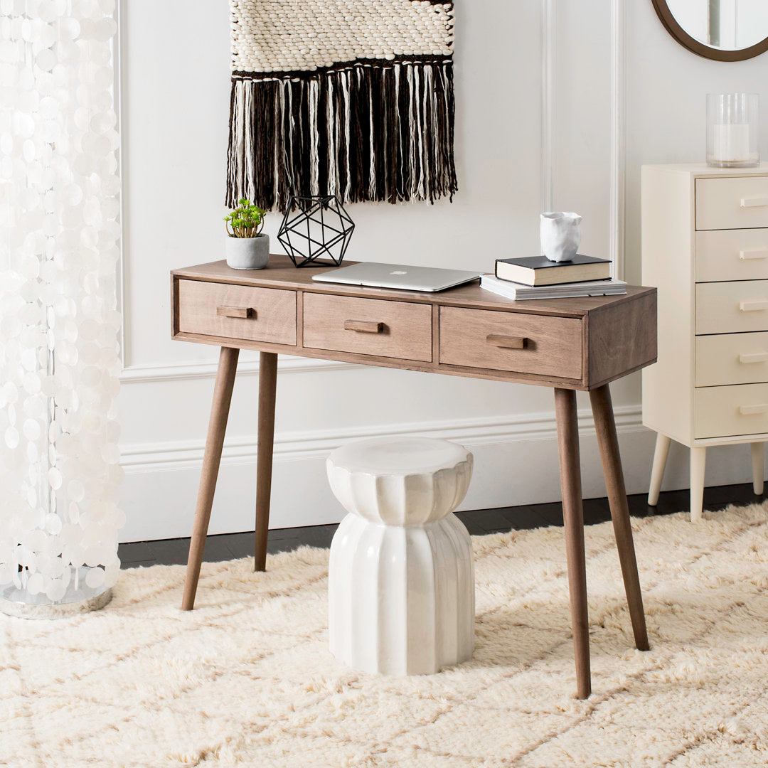 Brycon 41.8" Console Table George Oliver Color: Light Brown