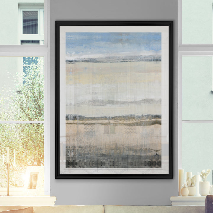 E Transitional Space I' - Print on Canvas Wade Logan® Size: 18.5" H x 24.5" W x 1.5" D Format: Black Framed