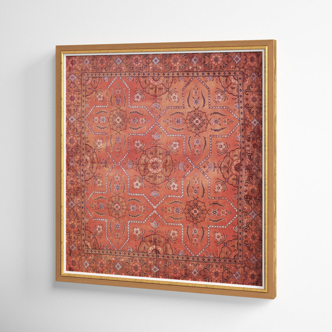 Textile Design Framed Graphic Art Print Joss & Main