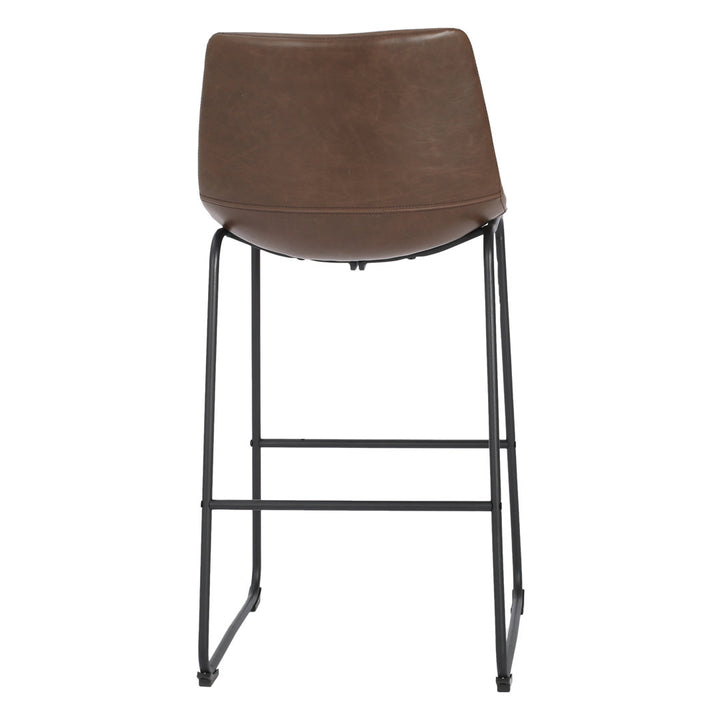 Cobina Counter & Bar Stool (Set of 2) Dakota Fields Seat Height: Bar Stool (30" Seat Height), Finish: Vintage Brown
