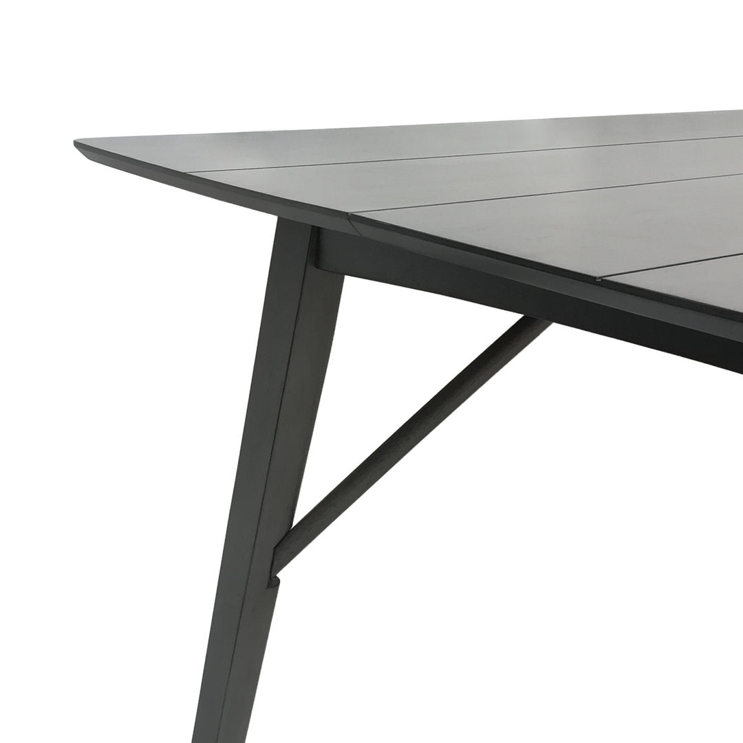 Lea Counter Height 58.5" Solid Wood Dining Table George Oliver Color: Gray