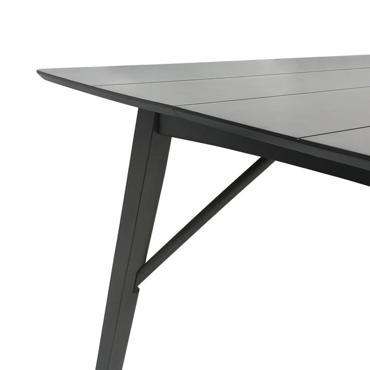 Lea Counter Height 58.5" Solid Wood Dining Table George Oliver Color: Gray