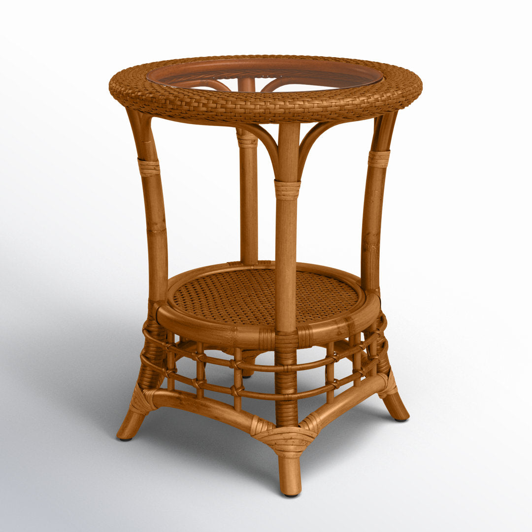 Luca Chairside Table Birch Lane™ Color: Havana