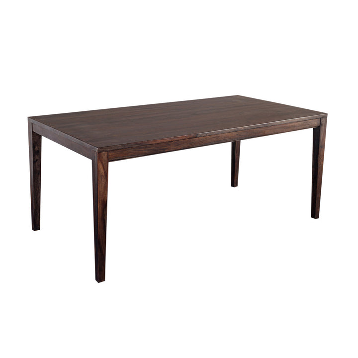 Mariann Sheesham Solid Wood Dining Table Loon Peak® Color: Dark Natural