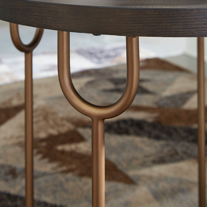 Alfaretta End Table with Storage Mercer41