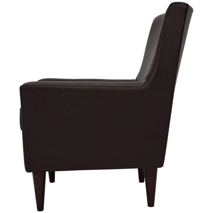 Donham Wide Armchair Zipcode Design™ Upholstery Color: Walnut