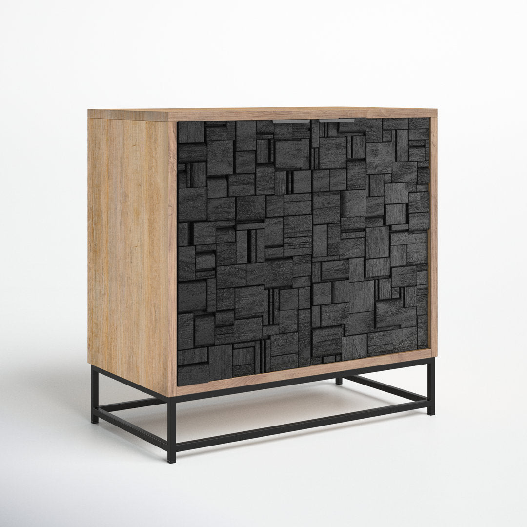 Maisara Iron 2 - Door Accent Cabinet Joss & Main