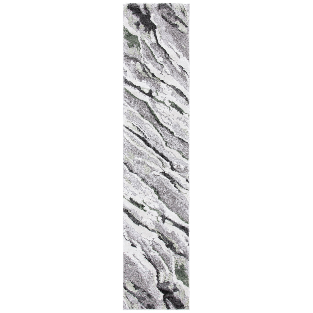 Grovesend 300 Performance Abstract Rug Orren Ellis Rug Size: Runner 2' X 9'