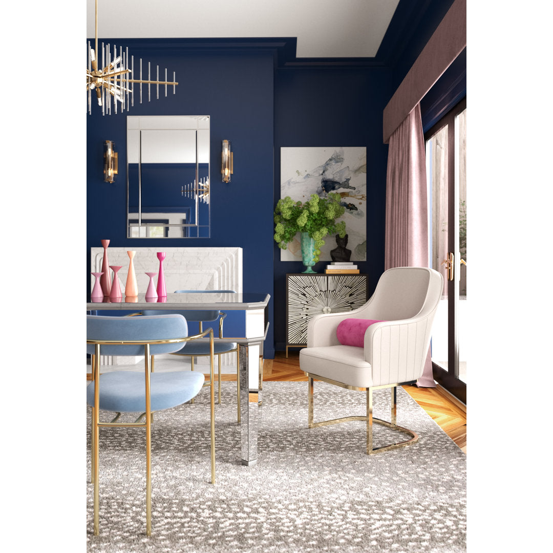 Organic Interlace II - Painting Print on Canvas Etta Avenue™ Size: 12" H x 8" W x 1" D Format: Wrapped Canvas