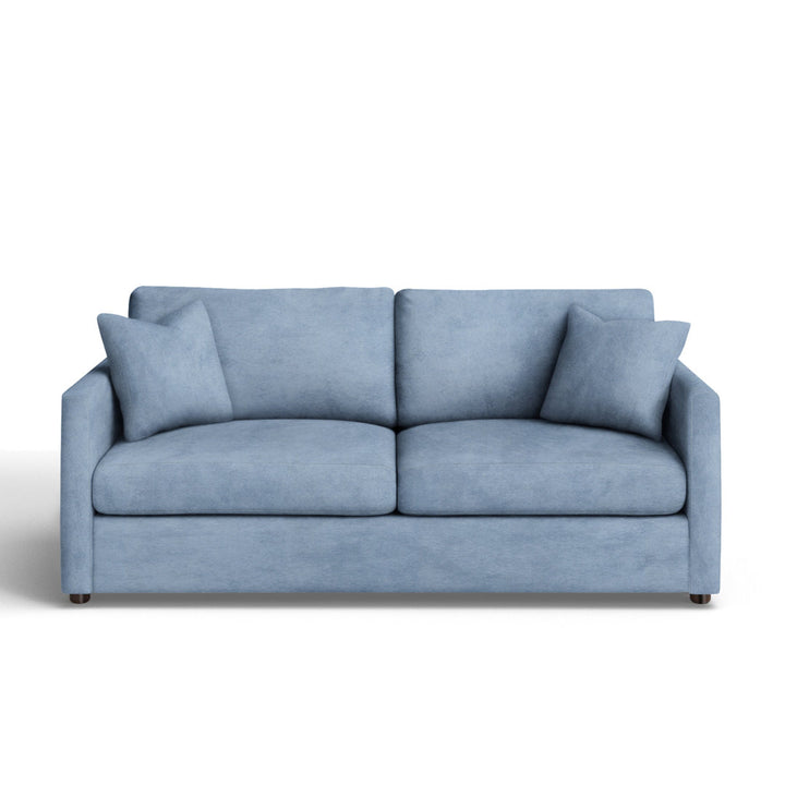 Godwin 75'' Upholstered Sleeper Sofa Joss & Main Fabric: Lena Ink Performance Linen Blend