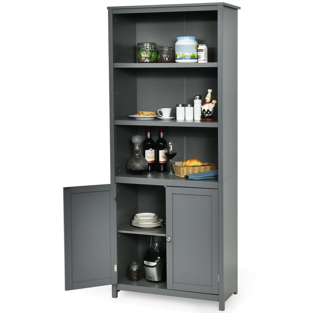 Aydan 71.5" H x 29" W Standard Bookcase Three Posts™ Color: Gray