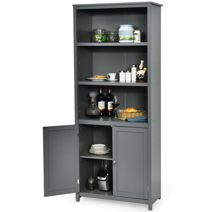 Aydan 71.5" H x 29" W Standard Bookcase Three Posts™ Color: Gray