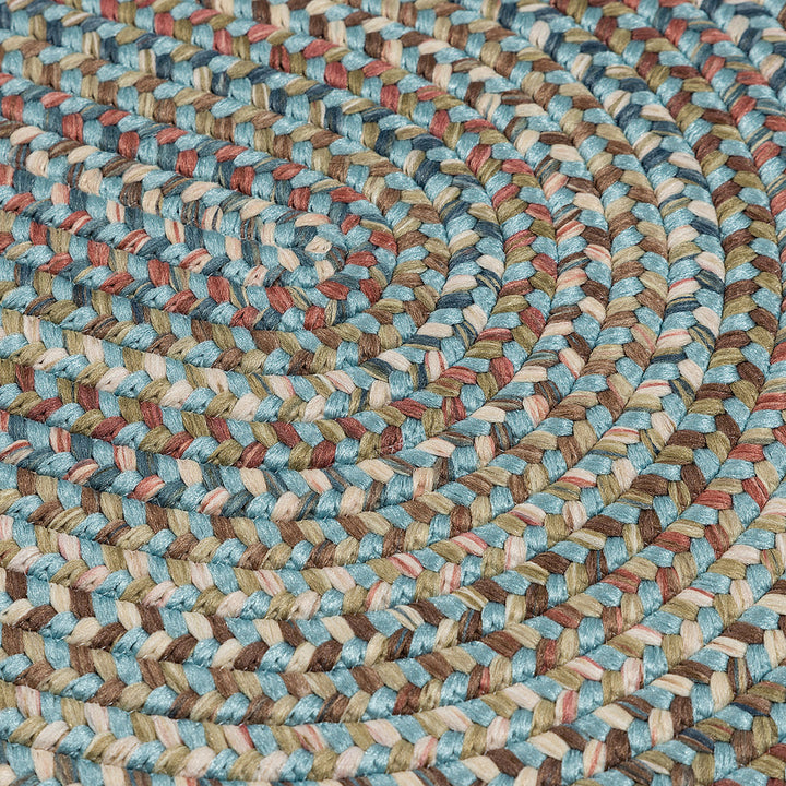 Kipton Reversible Area Rug - Light Blue Charlton Home® Rug Size: Runner 2' x 9'